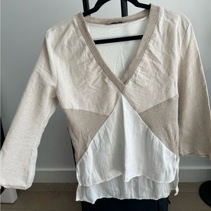 ZARA Linen Tunic